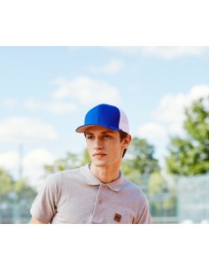 F-6511T-Flexfit Mesh Trucker 2-Tone Cap 2